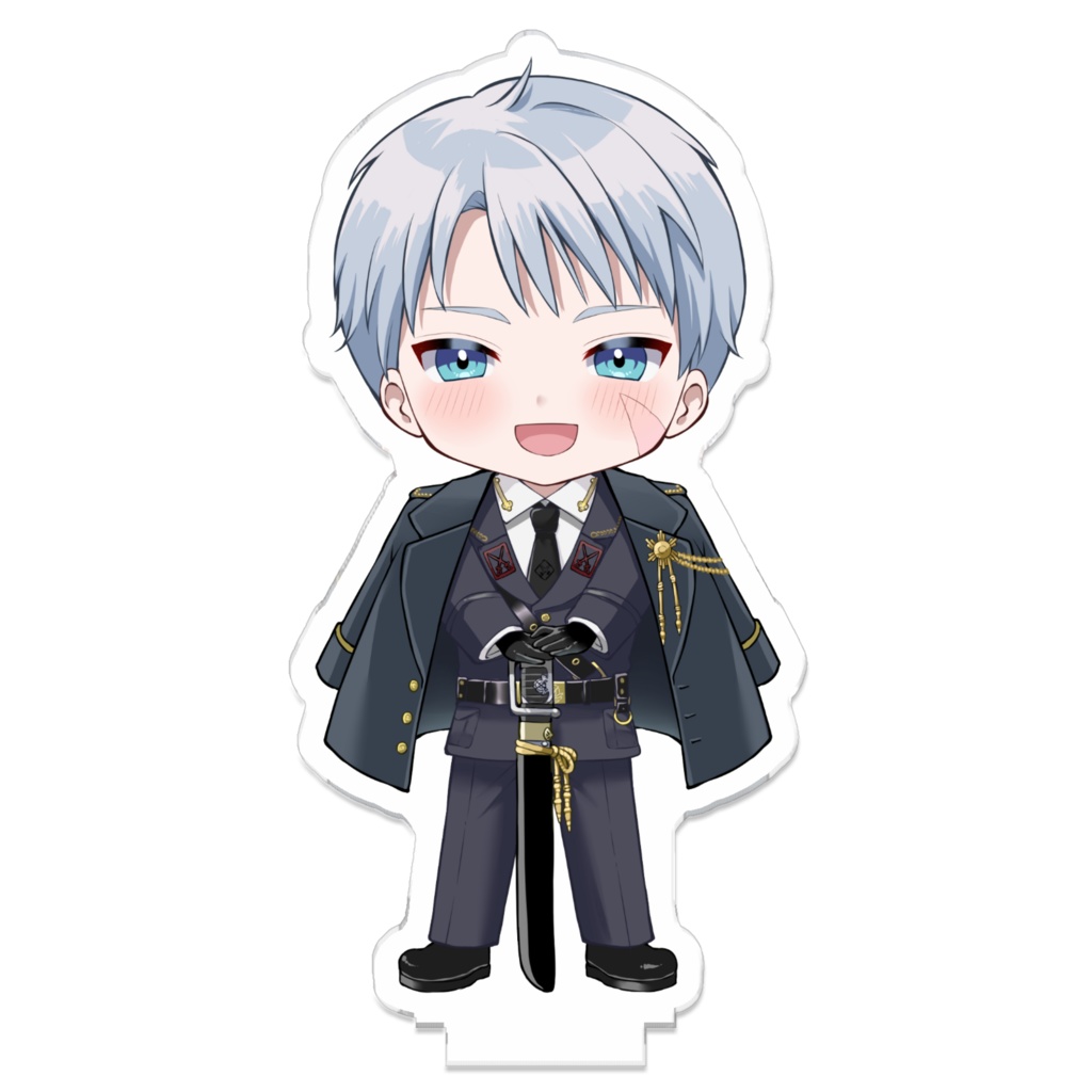 ルーク(キリッ、笑顔)つながるアクスタ