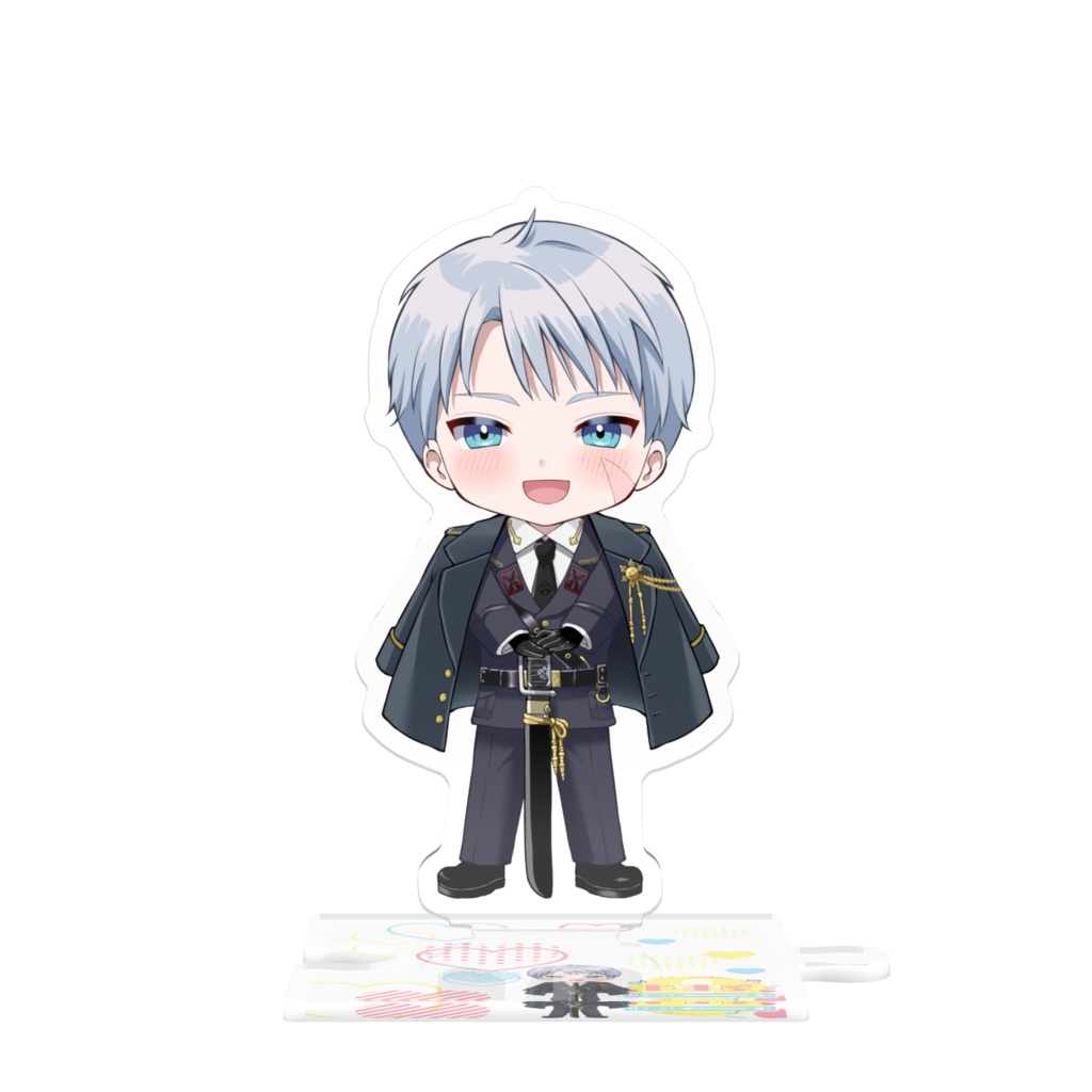 ルーク(キリッ、笑顔)つながるアクスタ