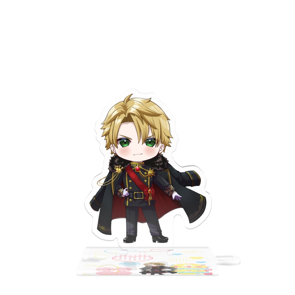 アレックス（キリッ、むむむ）つながるアクスタ