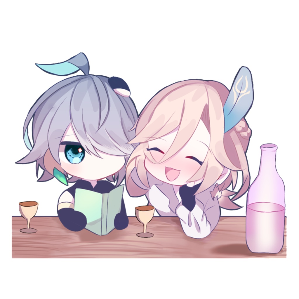 飲酒アルカヴェ自立型ミニアクリルスタンド