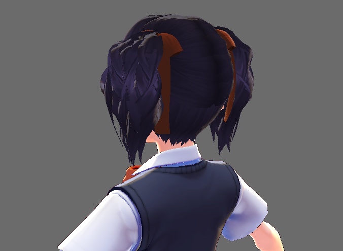 Fluffy pigtails【vroidヘアプリセット】