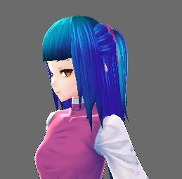 Half up ponytail【vroidヘアプリセット】