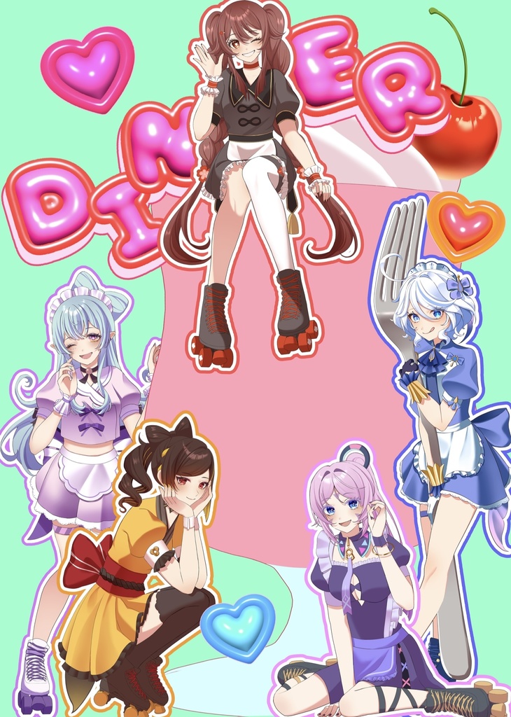 DINER  原神 イラスト本