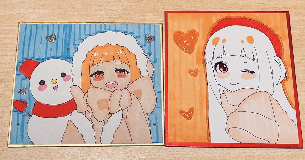 市原仁奈 ミニ色紙