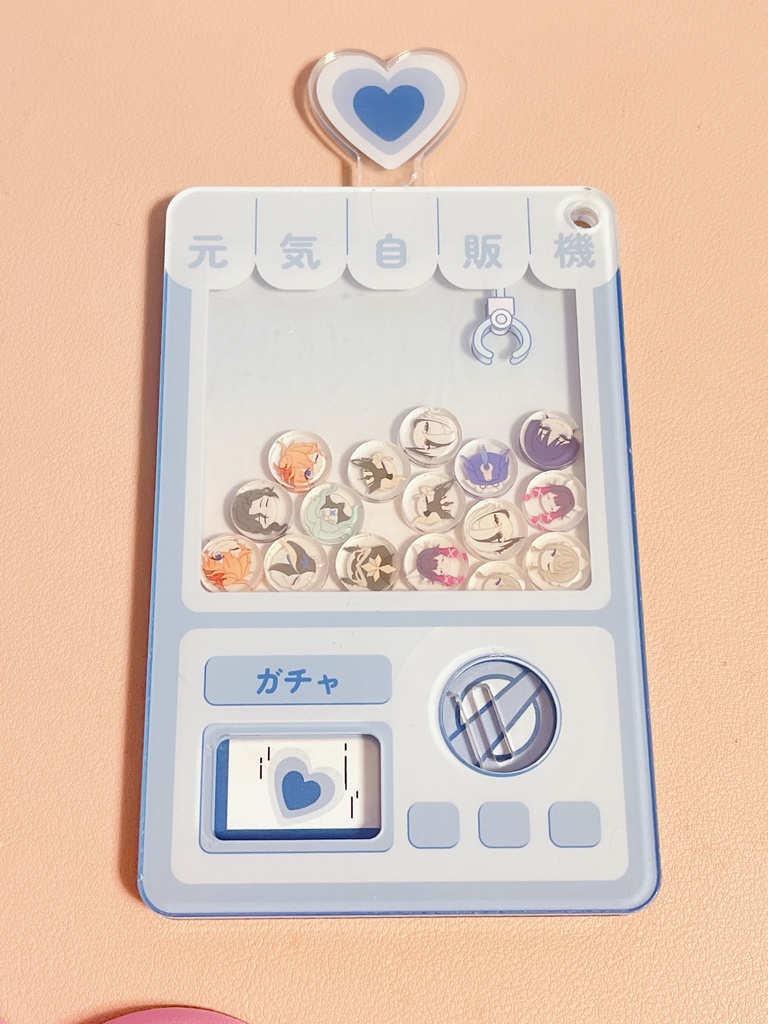 原神 執行官 ガチャガチャアクリルキーホルダー