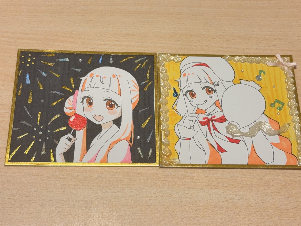 市原仁奈 色紙