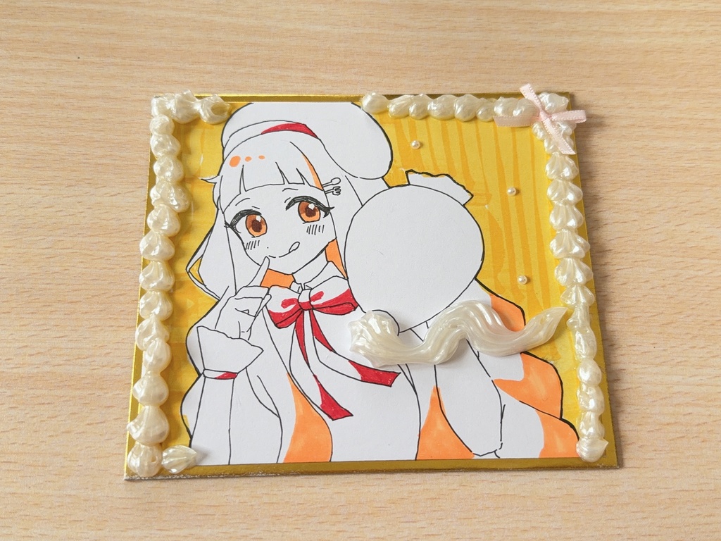 市原仁奈 色紙