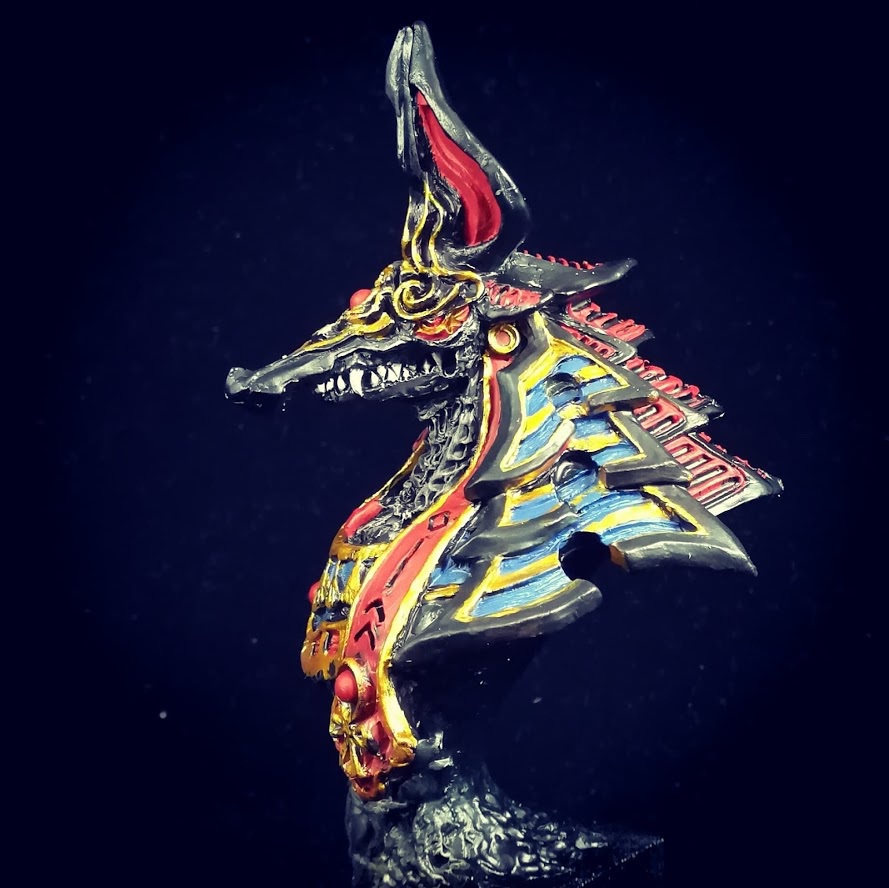 エジプト神話 アヌビス神(組み立てキット)