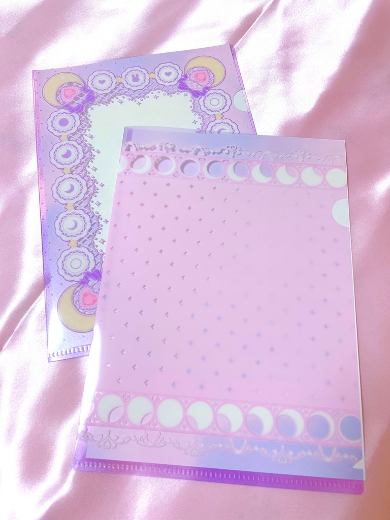 ゆめかわクリアファイル