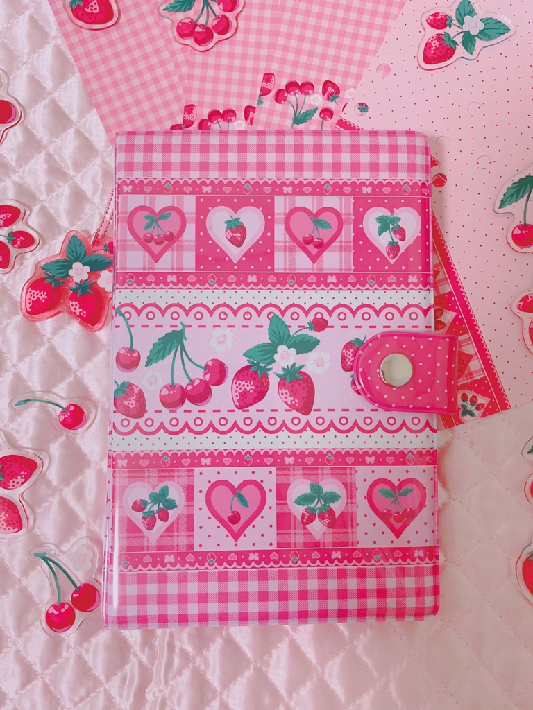 新作🍓シール帳リフィル、リング手帳