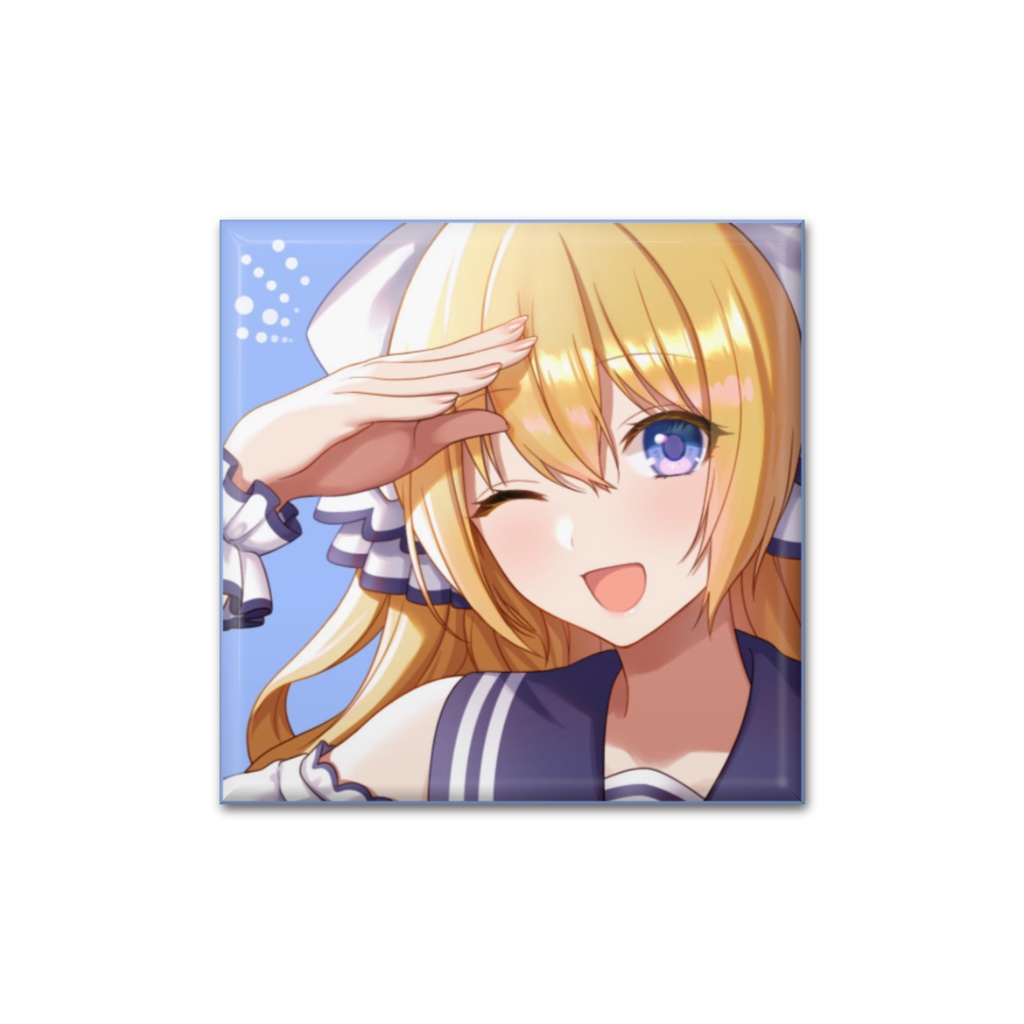 ほのかかのんのスクエア缶バッジ