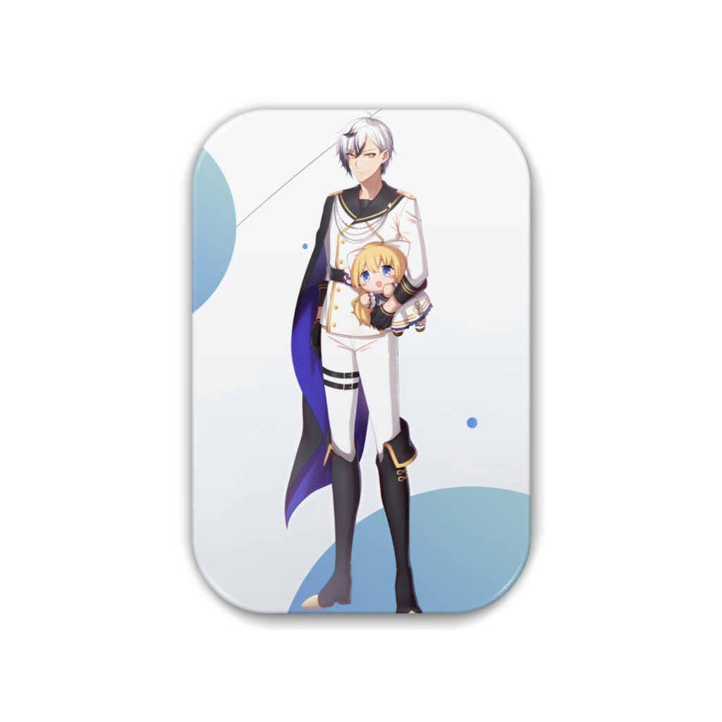 ジョゼ(人型通常ver.)の角丸缶バッジ