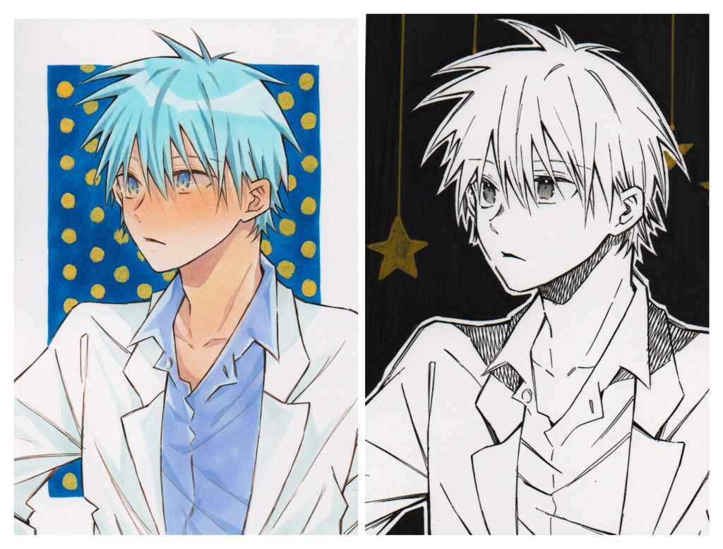 ハガキサイズ原画 ディス