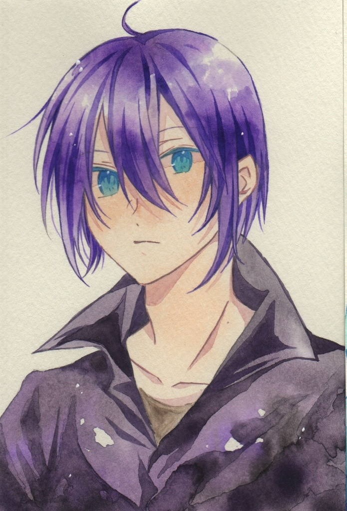 ハガキサイズカラーインク原画