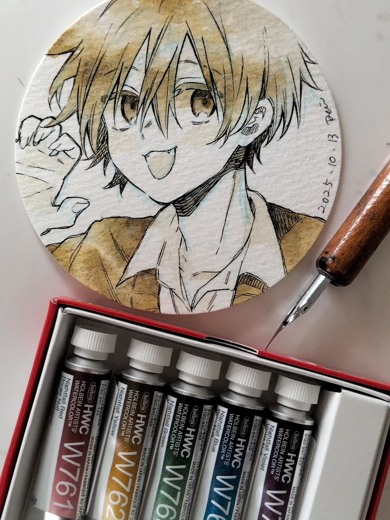 水彩マラソン10/13〜10/18