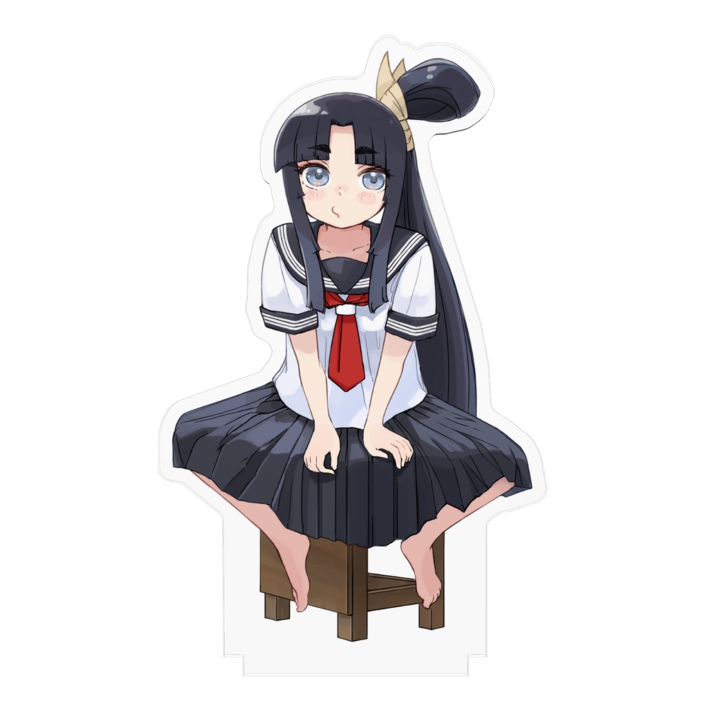 牛若丸 ω顔のセーラー服