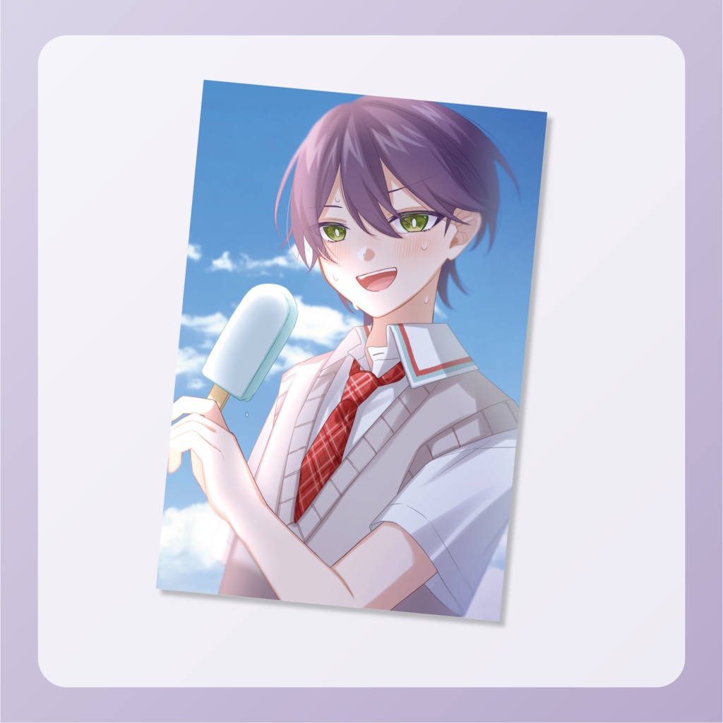 【非公式】キラキラポストカード