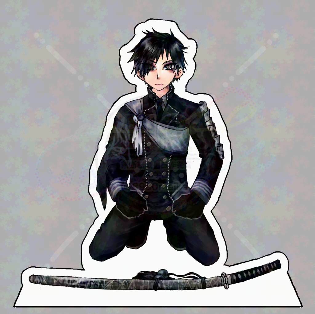 カゲ跪坐アクリルスタンド