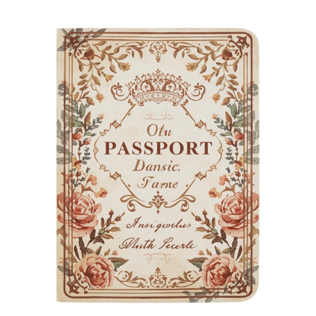 ピンクでアンティークな可愛い水彩クリップアート10点セット