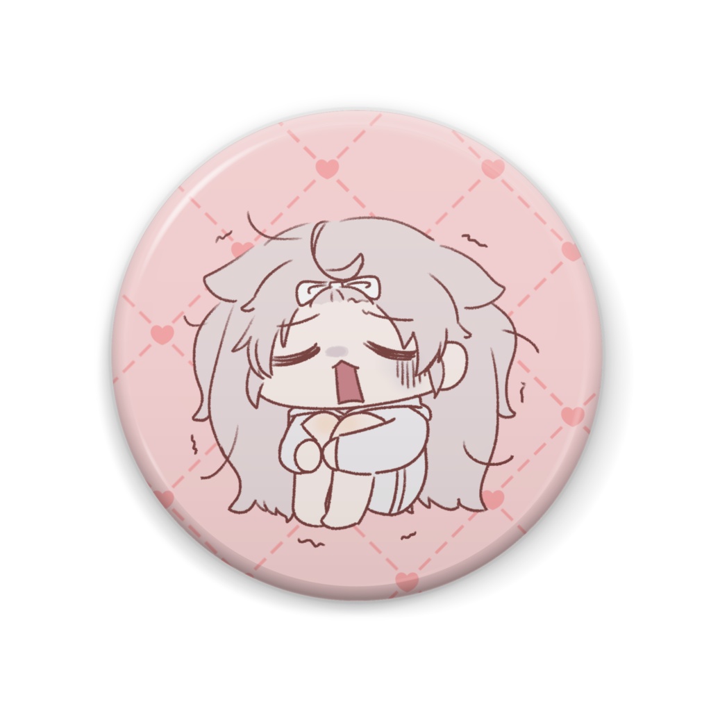 ガクブル缶バッジ