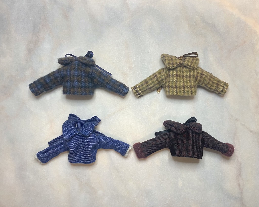 リボンブラウス