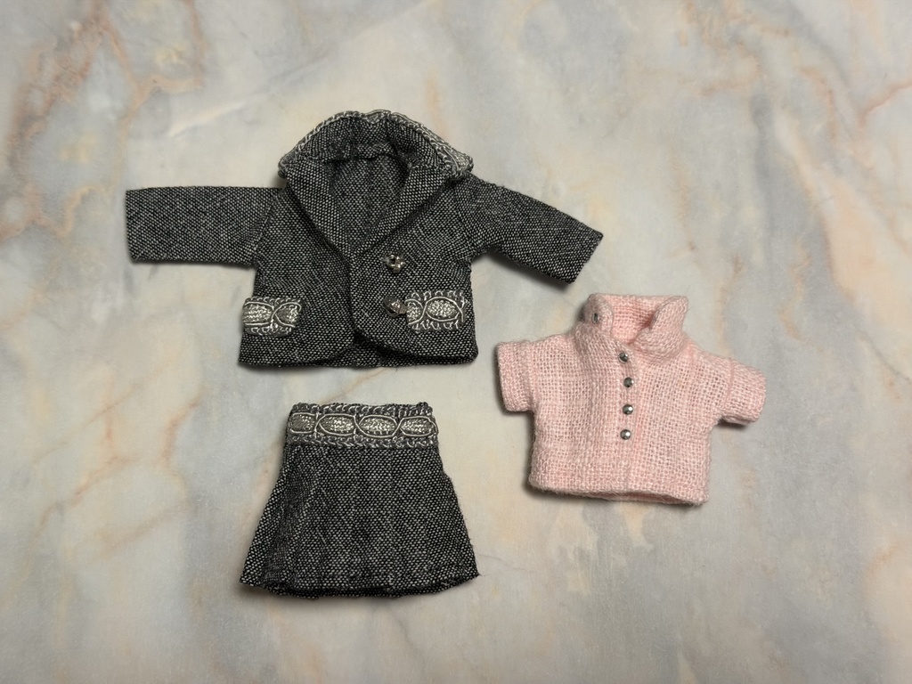 スーツセット　グレー（スカート）