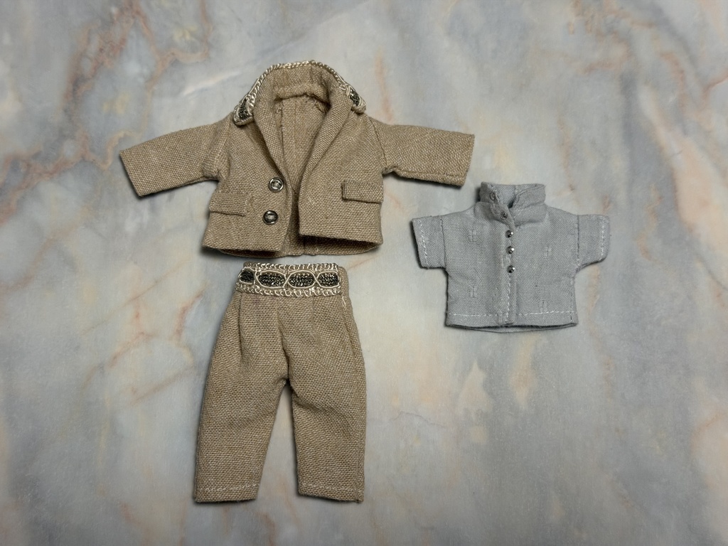 スーツセット　ライトベージュ（パンツ）