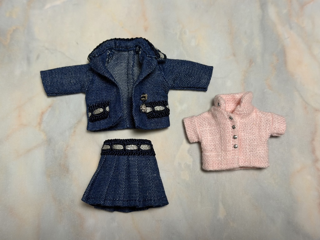 スーツセット　デニム（スカート）