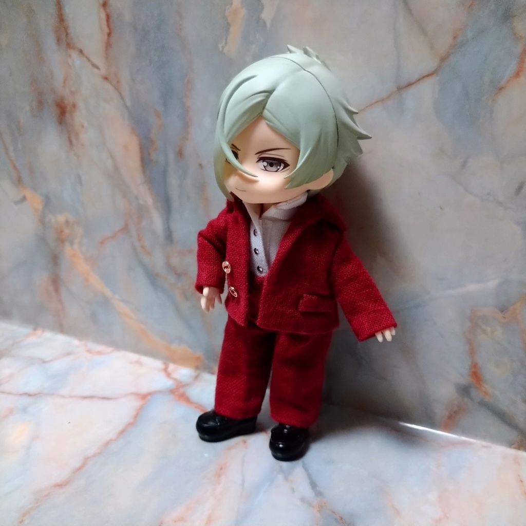 スーツセット赤 (パンツ)