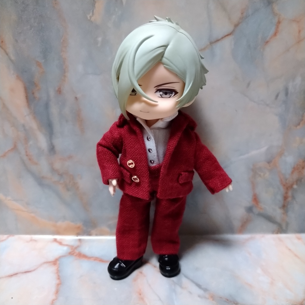 スーツセット赤 (パンツ)