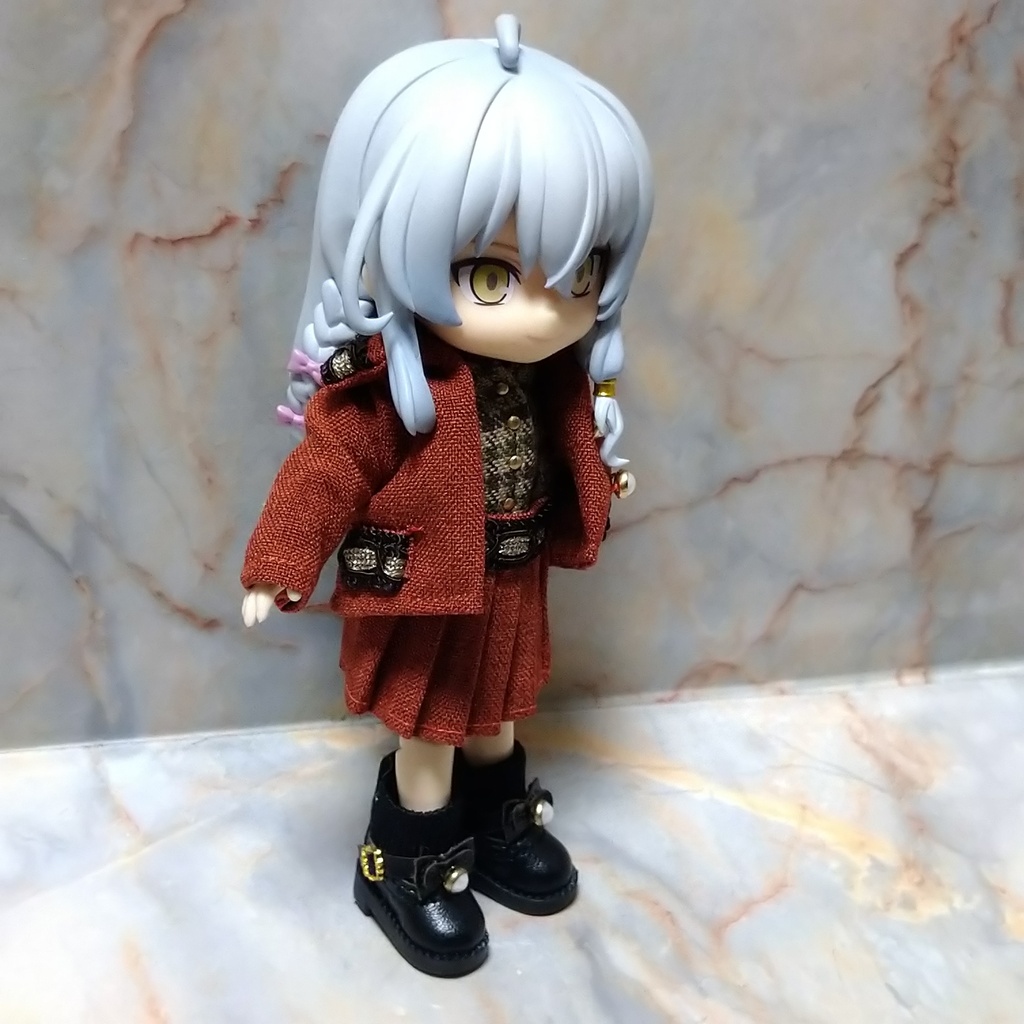 スーツセット テラコッタ《深いオレンジ色》(スカート)