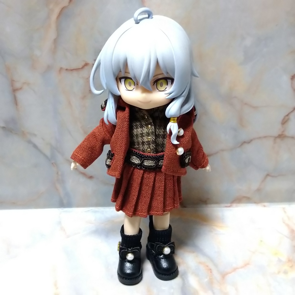 スーツセット テラコッタ《深いオレンジ色》(スカート)