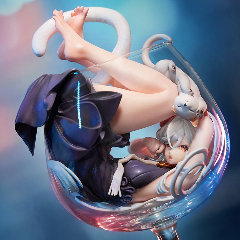 「猫は液体」illustration by からあげ豆腐 シルバームーン 完成品フィギュア