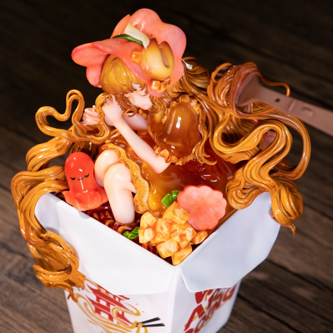 Noodle Fairies – Original Sauce 炒面少女‑定番ソース レジンフィギュア