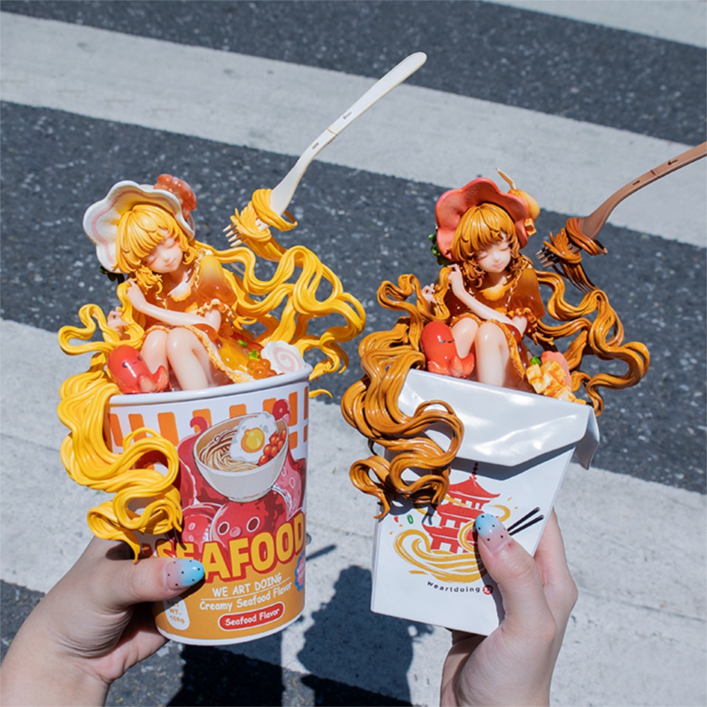 Noodle Fairies – Original Sauce 炒面少女‑定番ソース レジンフィギュア