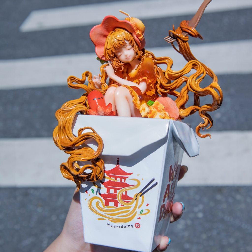Noodle Fairies – Original Sauce 炒面少女‑定番ソース レジンフィギュア