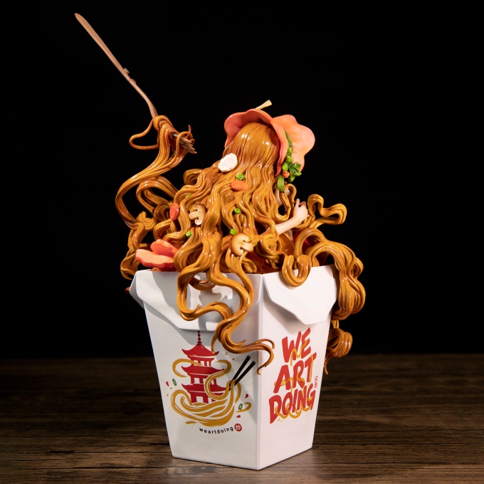 Noodle Fairies – Original Sauce 炒面少女‑定番ソース レジンフィギュア