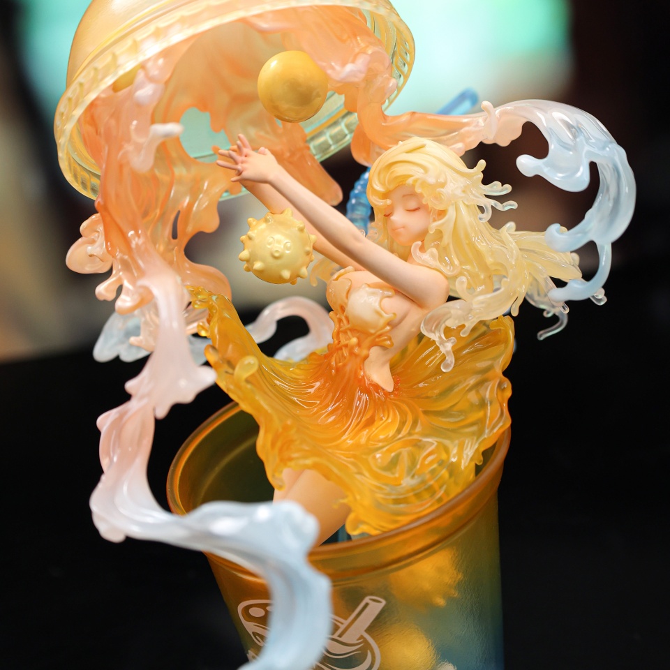 ボバフェアリーズ シーソルトレモン 塗装済完成品 タピオカミルクティー オリジナルフィギュア