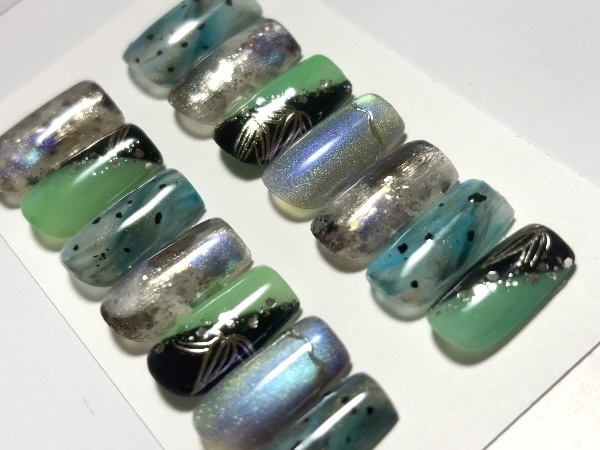 刀剣乱舞 笹貫 イメージネイルチップ