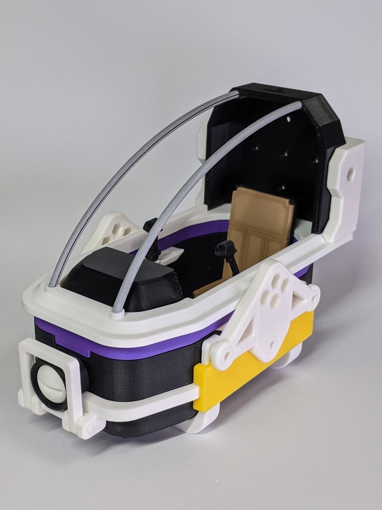 U.rU コックピットユニット LT(FDMプリンタ出力品・廉価版)