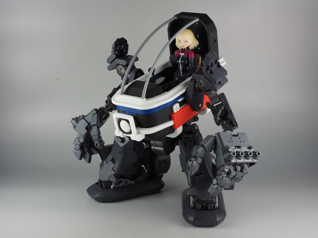 U.rU コックピットユニット LT(FDMプリンタ出力品・廉価版)