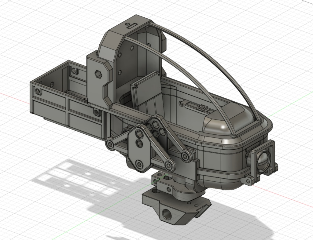 U.rU コックピットユニット LT（FDMプリンタ出力品・廉価版) 