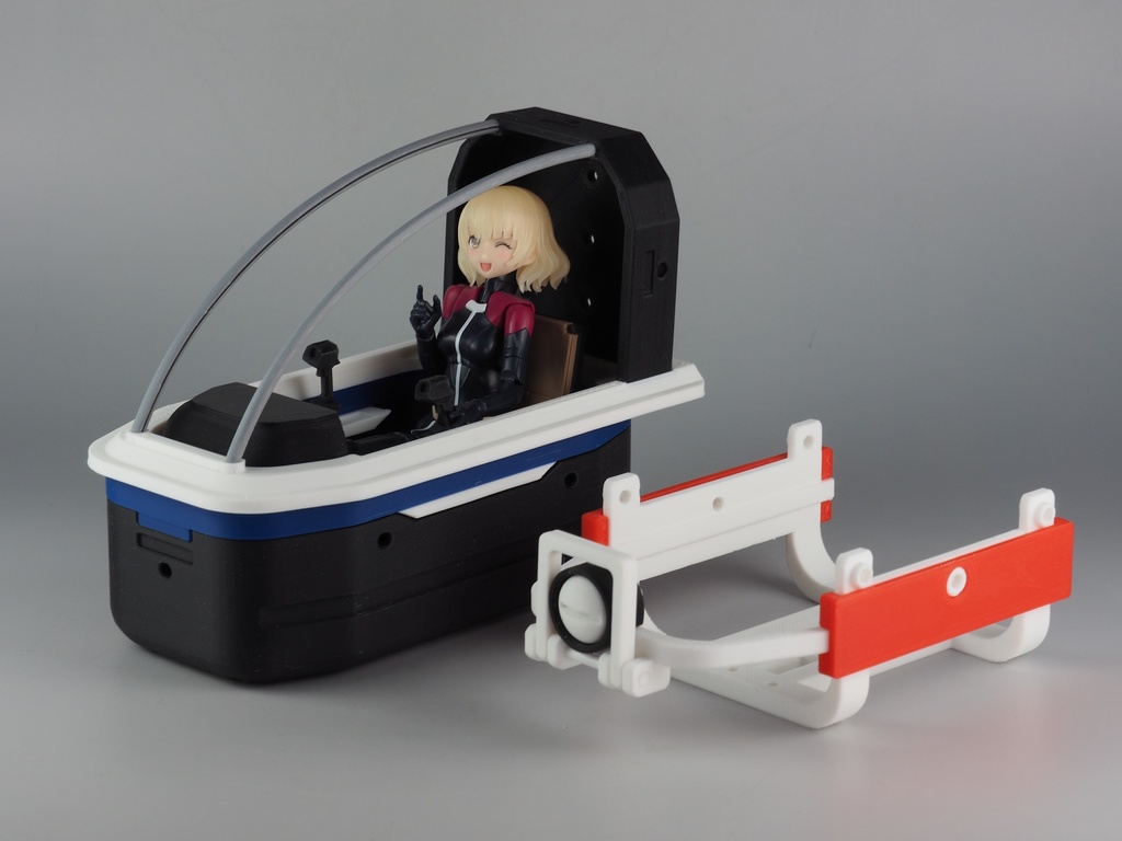 U.rU コックピットユニット LT(FDMプリンタ出力品・廉価版)