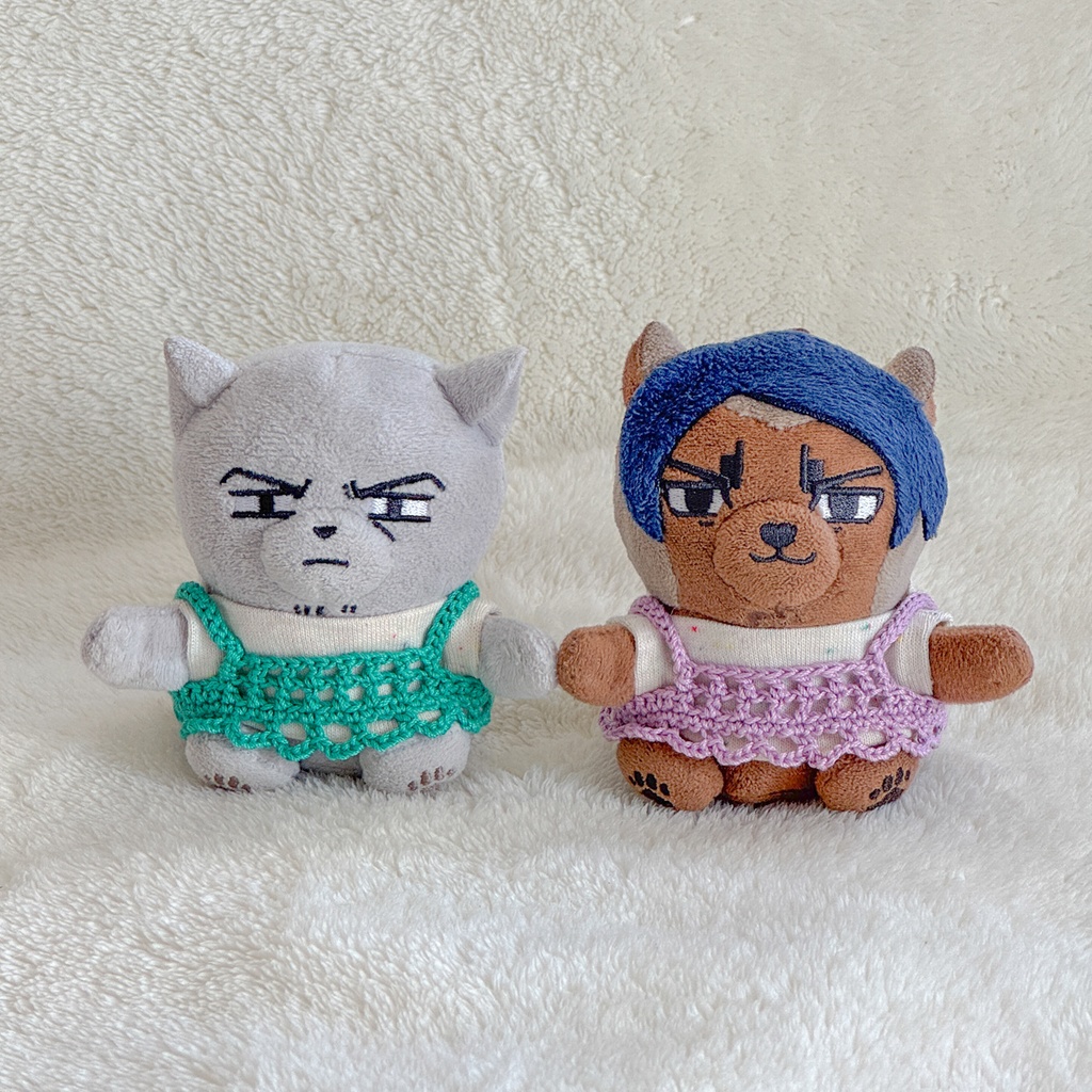 手編みビスチェ&Tシャツセット