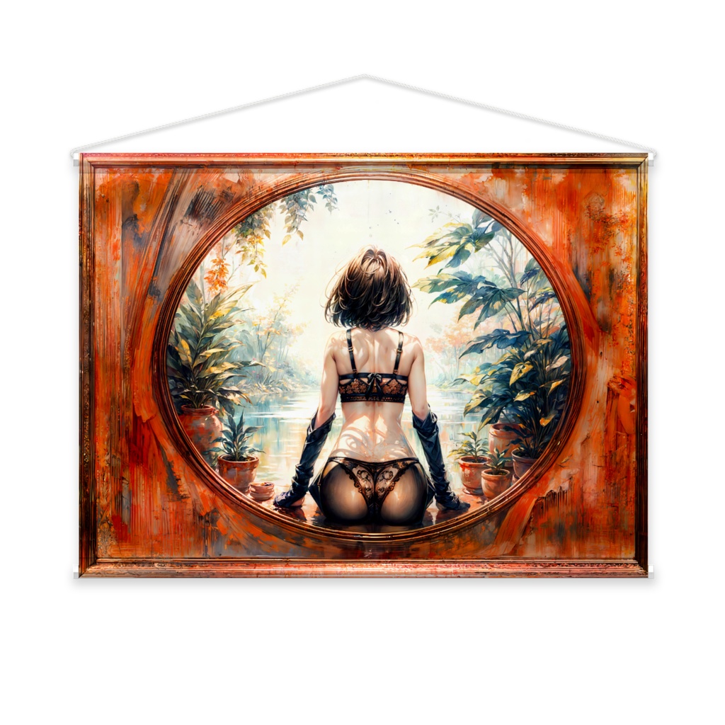 背中の曲線美-黒ノ誘惑