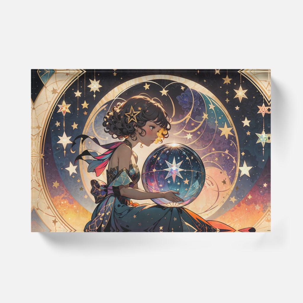 アクリルブロック - 148x100mm 星占い