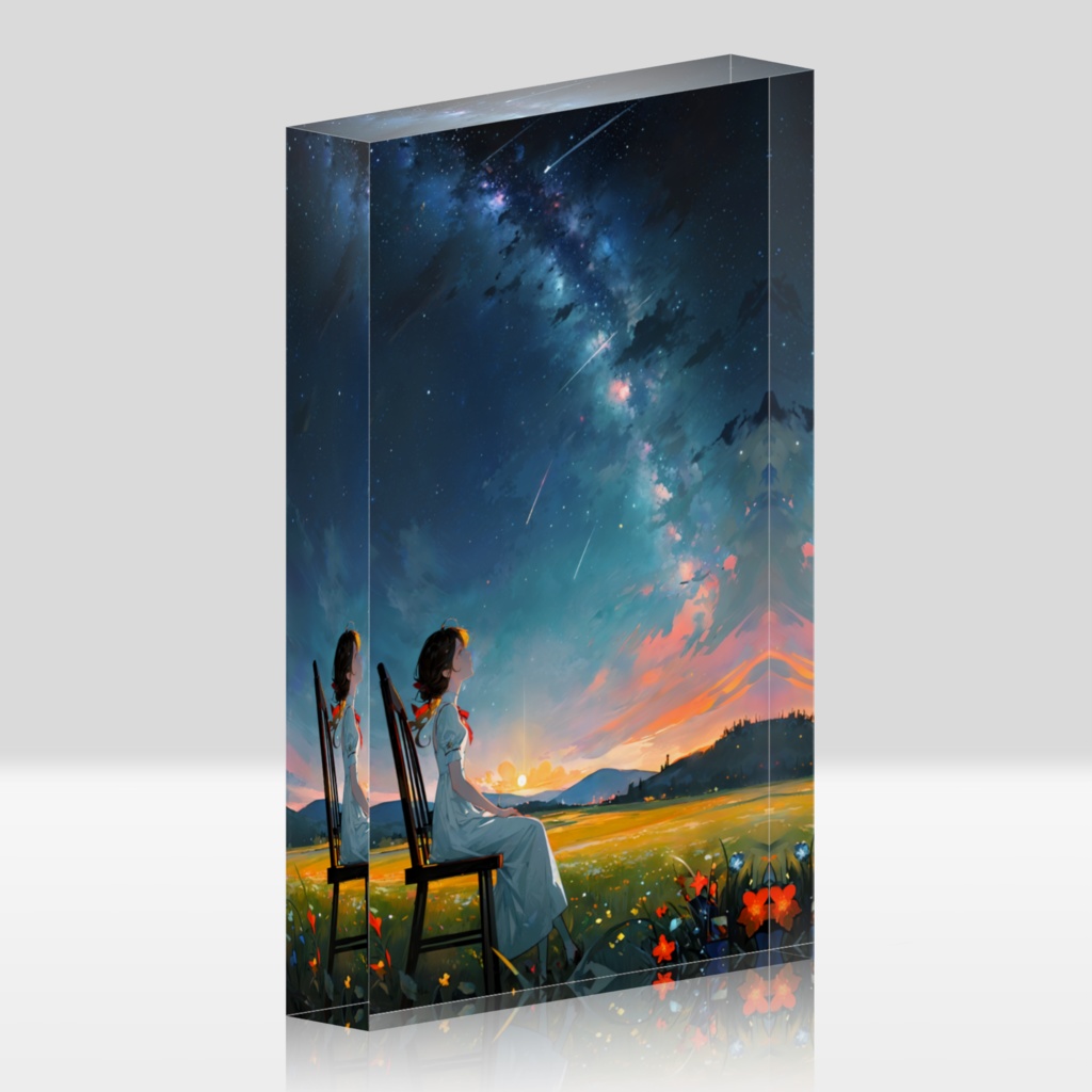 星の時間 アクリルブロック