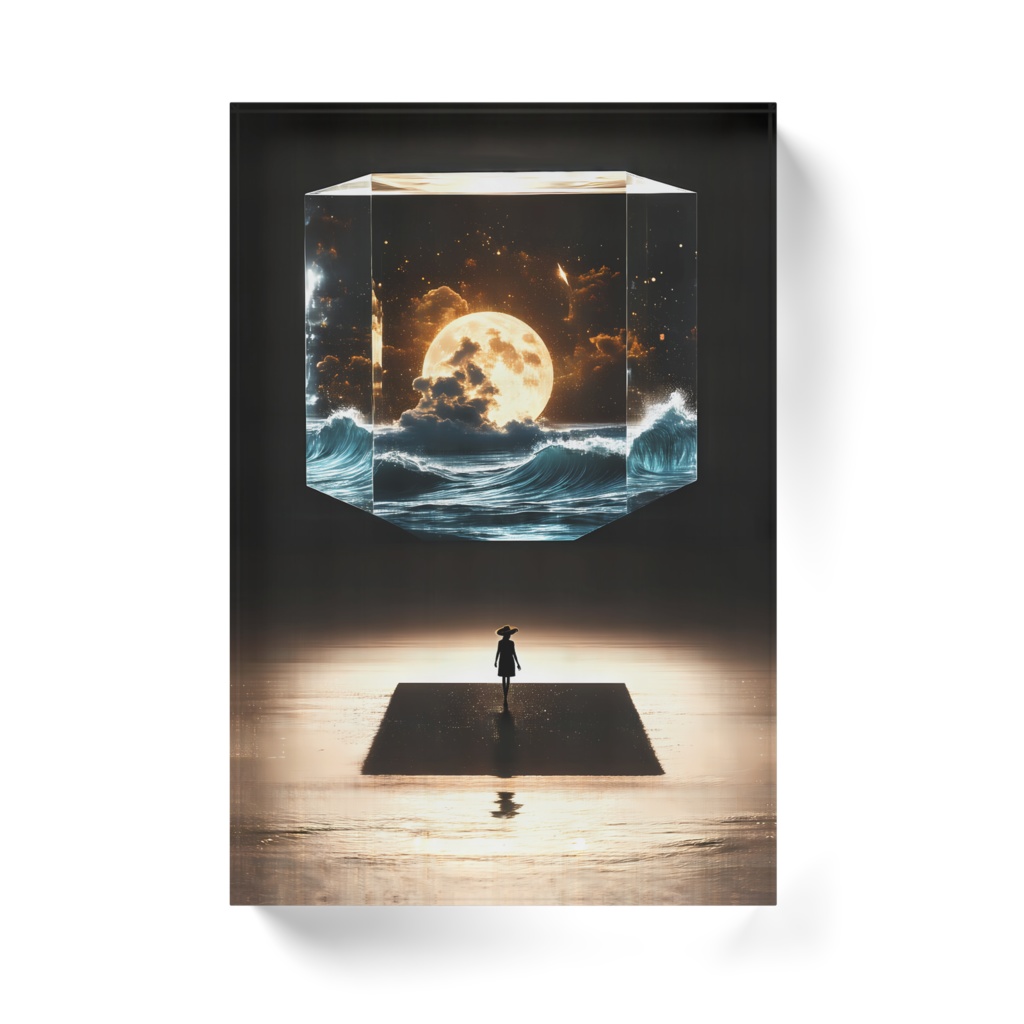 ルナリウム構造体 アクリルブロック