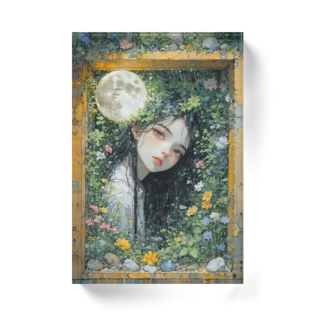 箱庭の月-2 アクリルブロック