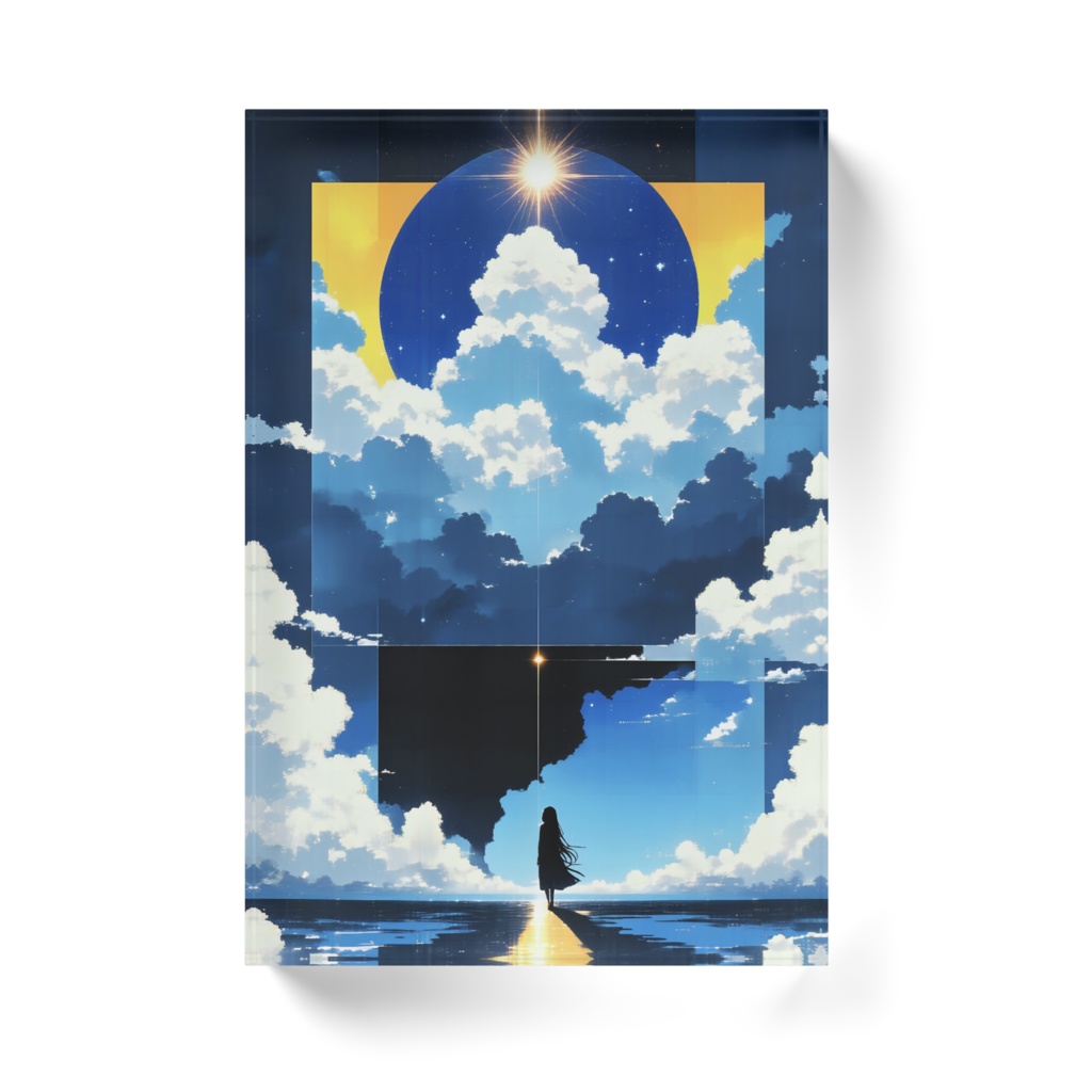 Canvas of Clouds アクリルブロック